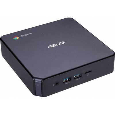 Sistem Mini Asus Chromebox 3, Procesor Intel Core i3-8130U 2.2GHz Kaby Lake R, 4GB RAM, 64GB SSD, UHD 620, Chrome OS