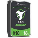 Exos X18 HDD 18TB 7200RPM SATA-III 256MB 3.5 inch SED 512e/4Kn
