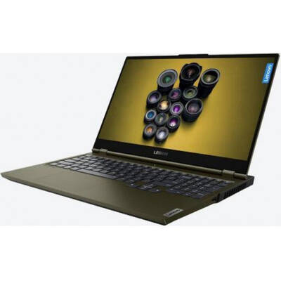 Laptop Lenovo 15.6'' Legion C7 15IMH05, FHD IPS 144Hz, Procesor Intel Core i7-10750H (12M Cache, up to 5.00 GHz), 32GB DDR4, 1TB SSD, GeForce RTX 2060 6GB, Free DOS, Dark Moss