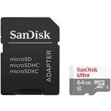 Micro SDXC Ultra 64GB UHS-I Clasa 10 + SD Adaptor