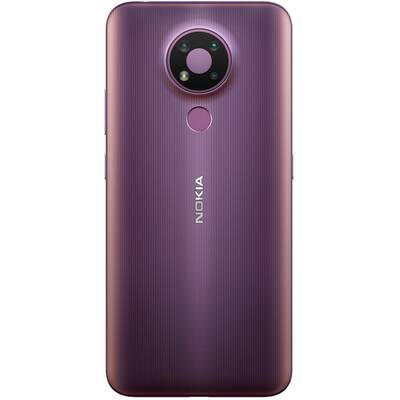 Smartphone NOKIA 3.4, Octa Core, 64GB, 3GB RAM, Dual SIM, 4G, 4-Camere, Purple
