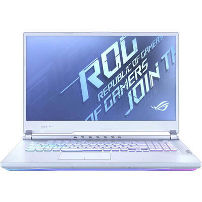 Laptop Asus Gaming 17.3'' ROG Strix G17 G712LU, FHD 120Hz, Procesor Intel Core i7-10750H (12M Cache, up to 5.00 GHz), 16GB DDR4, 512GB SSD, GeForce GTX 1660 Ti 6GB, Free DOS, Glacier Blue