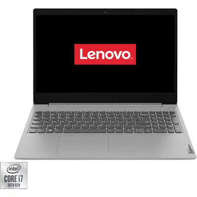 Ultrabook Lenovo 15.6'' IdeaPad 3 15IIL05, FHD, Procesor Intel Core i7-1065G7 (8M Cache, up to 3.90 GHz), 12GB DDR4, 512GB SSD, Intel Iris Plus, Free DOS, Platinum Grey
