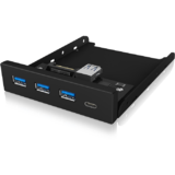 Hub USB RaidSonic ICY BOX Frontpanel 3,5 3xUSB 1xUSB-C