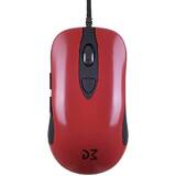 Mouse Dream Machines DM1 FPS Blood Red Gaming - RGB, dark red, glossy