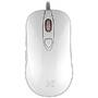 Mouse Dream Machines DM1 FPS Pearl White Gaming - RGB, white, glossy