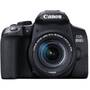 Aparat foto DSLR Canon EOS 850D Black + obiectiv EF-S 18-55mm f/3.5-5.6 IS STM
