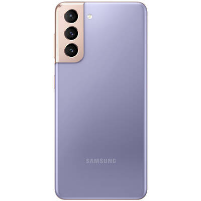 Smartphone Samsung Galaxy S21, 5G Edition, Octa Core, 256GB, 8GB RAM, Dual SIM, 4-Camere, Phantom Violet