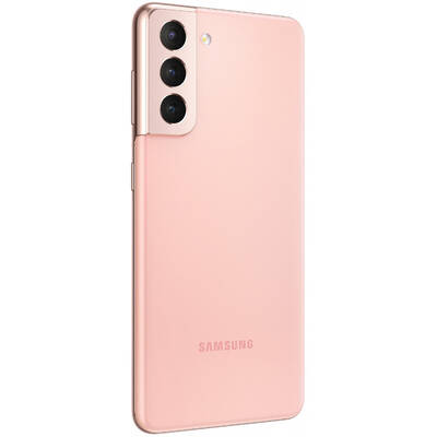Smartphone Samsung Galaxy S21, 5G Edition, Octa Core, 128GB, 8GB RAM, Dual SIM, 4-Camere, Phantom Pink