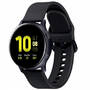 Smartwatch Samsung Galaxy Watch Active 2 (2019), 40 mm, aluminiu negru, curea silicon negru, Wi-Fi, Bluetooth, GPS, NFC, rezistent la apa