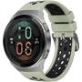 Smartwatch Huawei Watch GT 2e (2020), 46 mm, corp negru, curea silicon verde, rezistent la apa, senzor HR