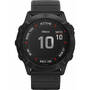 Smartwatch Garmin Fenix 6X PRO, 51 mm, negru, curea silicon negru