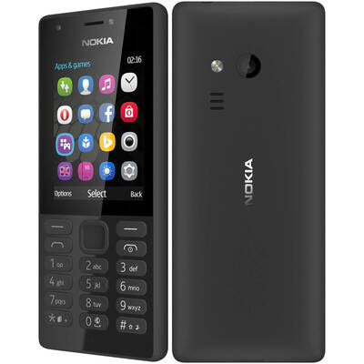 Telefon Mobil NOKIA 216 Dual Sim Negru