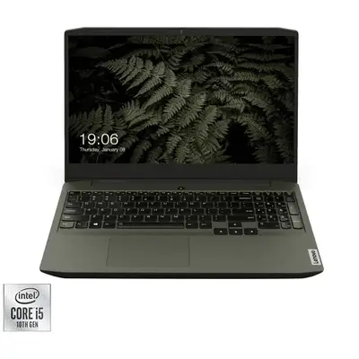 Laptop Lenovo 15.6'' IdeaPad Creator 5 15IMH05, FHD IPS 144Hz, Procesor Intel Core i5-10300H (8M Cache, up to 4.50 GHz), 16GB DDR4, 512GB SSD, GeForce GTX 1650 Ti 4GB, No OS, Dark Moss