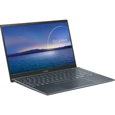 Ultrabook Asus 13.3'' ZenBook 13 UX325EA, FHD OLED, Procesor Intel Core i7-1165G7 (12M Cache, up to 4.70 GHz, with IPU), 16GB DDR4X, 512GB SSD, Intel Iris Xe, Win 10 Home, Pine Grey