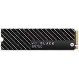 SSD WD Black SN750 Heatsink 500GB PCI Express 3.0 x4 M.2 2280