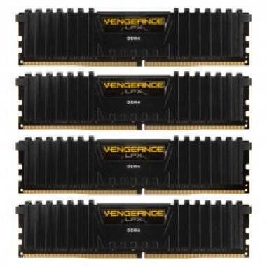 Memorie RAM Corsair Vengeance LPX Black 32GB DDR4 3600MHz CL16 Quad Channel Kit