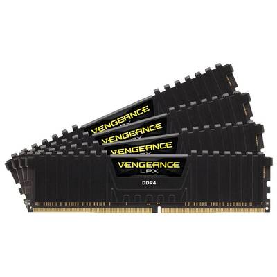 Memorie RAM Corsair Vengeance LPX Black 64GB DDR4 3600MHz CL18 Quad Channel Kit