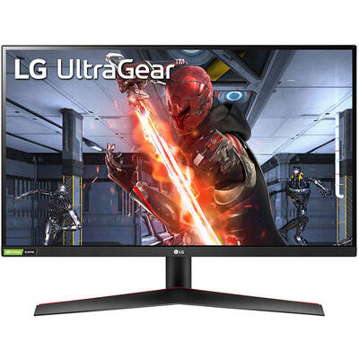 Monitor LG Gaming UltraGear 27GN800-B 27 inch 1 ms Negru HDR G-Sync Compatible + FreeSync Premium 144 Hz