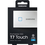 Portable T7 Touch Silver 1TB USB 3.2 tip C