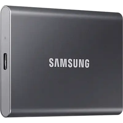 SSD Samsung Portable T7 Titan Grey 500GB USB 3.2 tip C