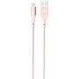 SILICON-POWER Lightning Boost Link Nylon LK30AL 1M Quick Charge Pink