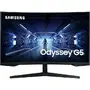 Monitor Samsung LED Gaming Odyssey G5 LC32G55TQWUXEN Curbat 31.5 inch 1 ms Negru HDR FreeSync Premium 144 Hz