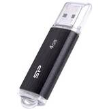 Memorie USB SILICON-POWER Ultima U02 4GB USB 2.0 Black