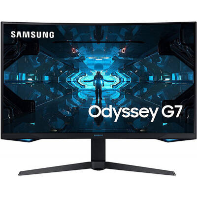 Monitor Samsung Gaming Odyssey G7 Curbat 27 inch 2K 1 ms 240 Hz FreeSync Premium Pro; G-Sync Compatible  - Desigilat