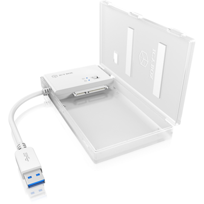 Rack Icy Box IB-DK404 mini Docking station for 2,5 SATA HDD/SSD, USB 3.0 4-in-1, LED