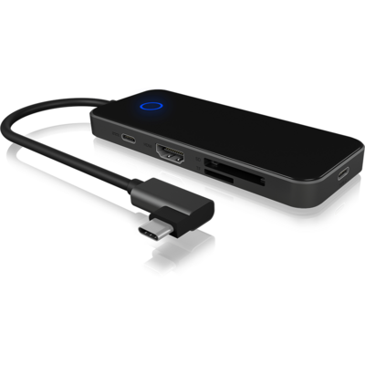 Docking Station Icy Box IB-DK4025-CPD Docking Station USB Type-C integrated cable, HDMI, DeX & Easy Projection