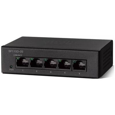Switch Cisco SF110D-05-EU 5-Port 10/100
