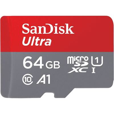 Card de Memorie SanDisk ULTRA microSDXC 64GB 120MB/s A1 Cl.10 UHS-I + ADAPTER