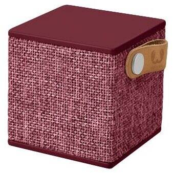 Fresh`n Rebel "Rockbox Cube Fabric" Bluetooth, ruby