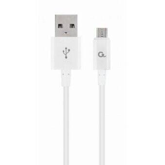 Gembird Micro-USB charging and data cable, 1m, white