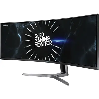 Monitor Samsung Gaming Odyssey LC49RG90SSRXEN Curbat 49 inch 4 ms Negru HDR FreeSync 2 120 Hz