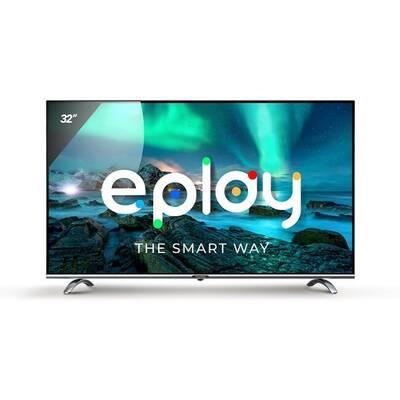 Televizor Allview LED Smart TV Android 32ePlay6100-H/1 Seria ePlay6100-H/1 81cm argintiu-negru HD Ready