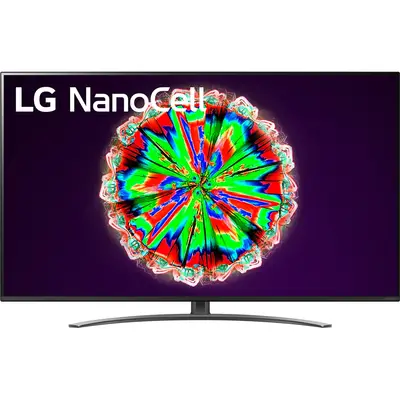 Televizor LG LED Smart TV 55NANO813NA Seria NANO813NA 139cm negru 4K UHD HDR