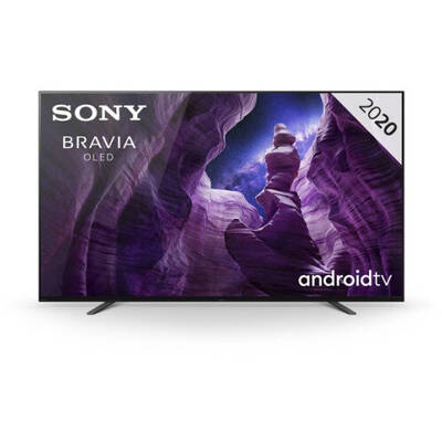 Televizor Sony Smart TV Android OLED KD-65A8 Seria A8 164cm gri-negru 4K UHD HDR