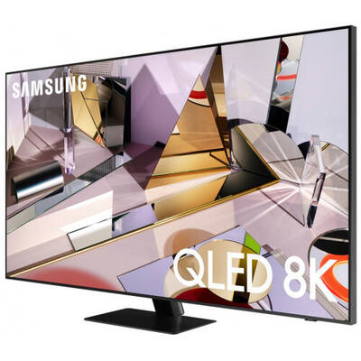 Televizor Samsung Smart TV QLED 65Q700T Seria Q700T 163cm gri-negru 8K UHD HDR