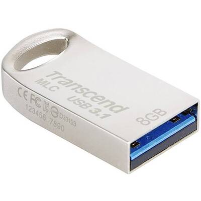 Memorie USB Transcend Jetflash 720 8GB USB 3.1 Gen1 MLC NAND Flash Chips silver