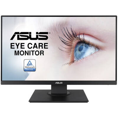Monitor Asus VA24EHL 23.8inch FHD 1920x1080 IPS 75Hz HDMI DVI-D D-Sub Flicker free Low Blue Light
