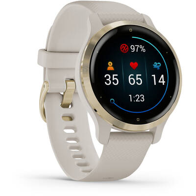 Smartwatch Garmin Venu 2S GPS Wi-Fi Tundra/Champa