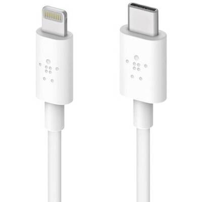BELKIN LIGHTNING TO USB-C CABLE 1.2M, Wht