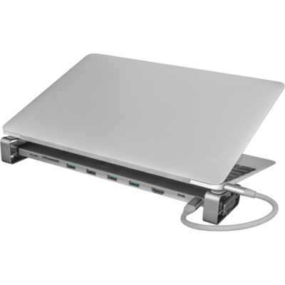 Docking Station TRUST Dalyx Aluminium 10-in-1 USB-C