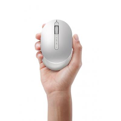 Mouse Dell Premier MS7421W Wireless + Bluetooth Platinum Silver