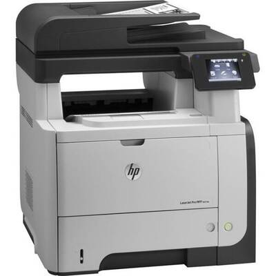 Imprimanta multifunctionala HP LaserJet Pro M521dw, laser, monocrom, format A4, fax, retea, Wi-Fi, duplex