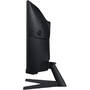Monitor Samsung LED Gaming Curbat Odyssey C34G55TWWRX 34 inch WQHD VA 1ms 165Hz Black
