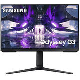 LED Gaming Odyssey 3 LS24AG300NUXEN 24 inch 1 ms Negru FreeSync Premium 144 Hz