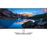 Monitor Dell UltraSharp U4021QW Curbat 39.7 inch 5 ms Argintiu KVM 60 Hz